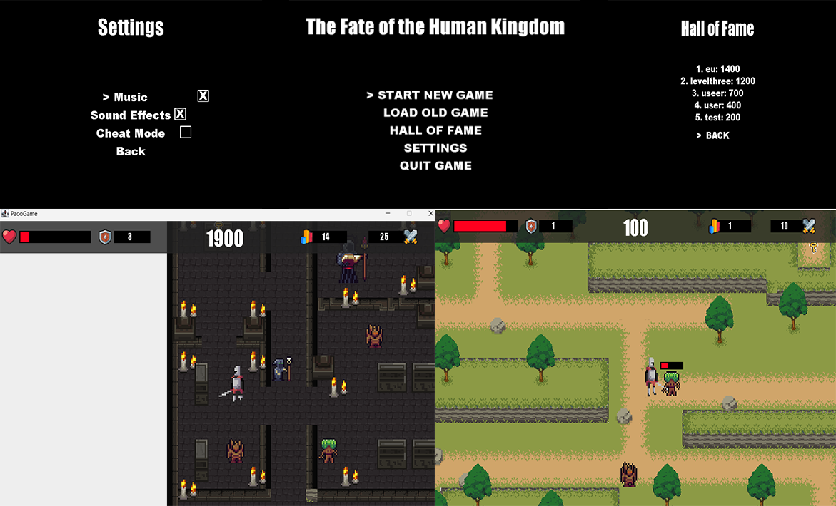 Fate of the Human Kingdom - Java Game screenshot 1
